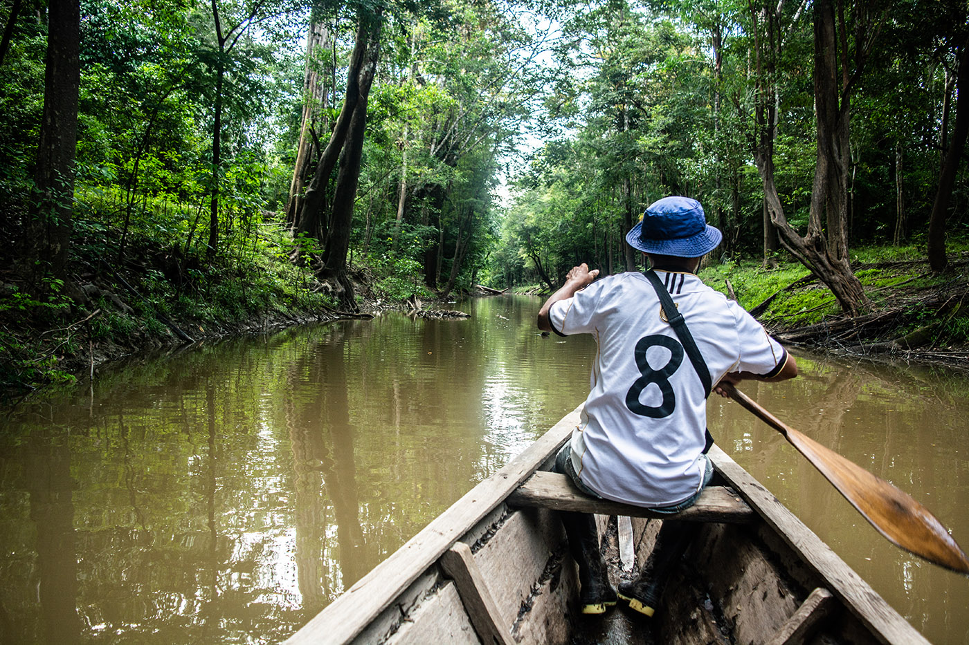 Cuando el río Amazonas se va, también se va la memoria de los tikuna, yagua y cocama